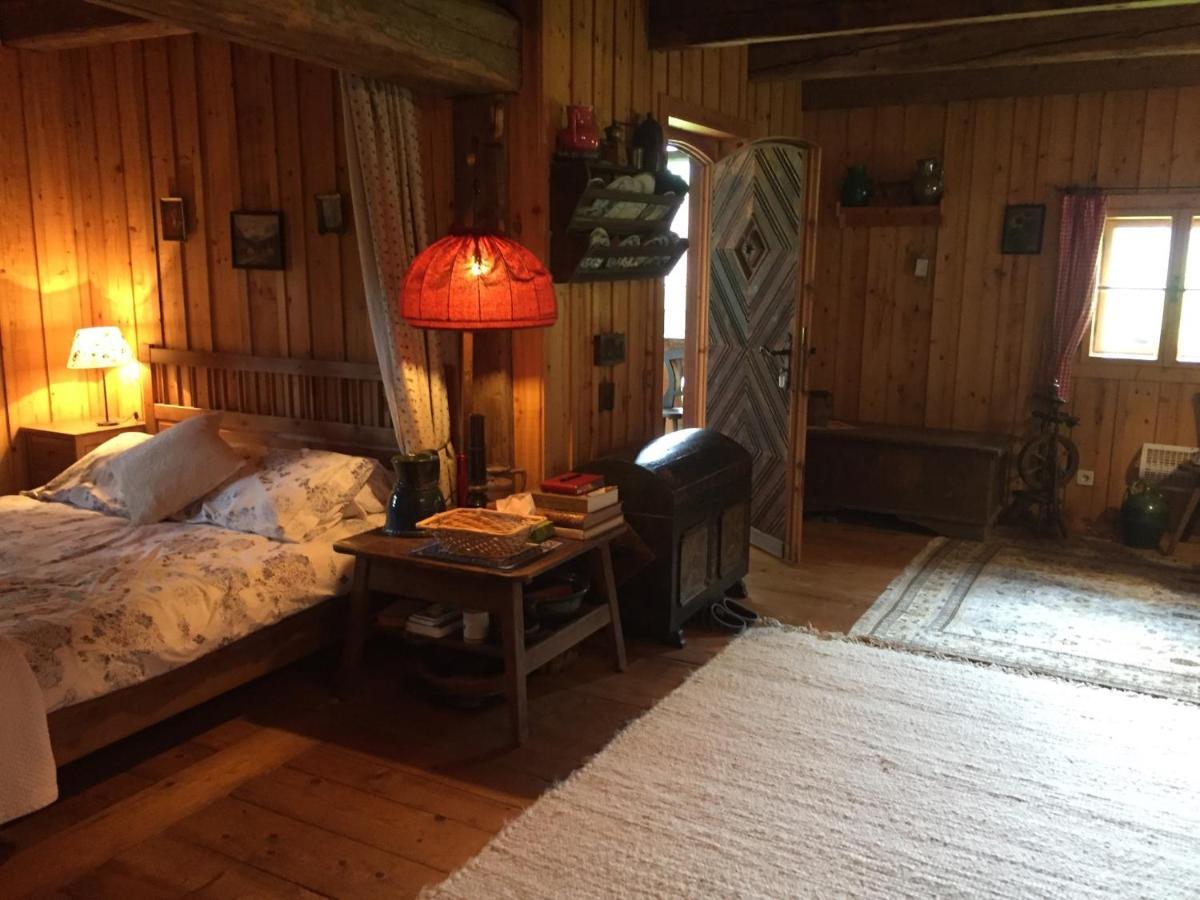 Cozy Log Cabin Near Faaker See Ledenitzen المظهر الخارجي الصورة